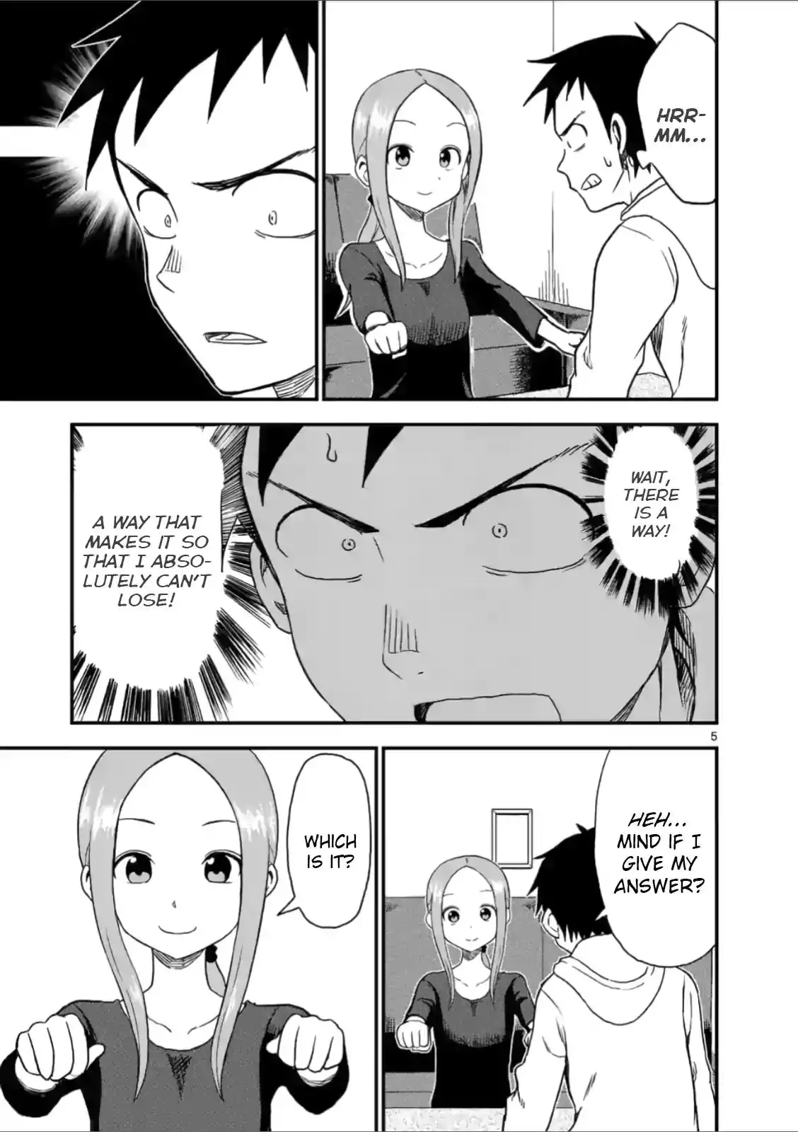 Karakai Jouzu no (Moto) Takagi-san Chapter 39 5